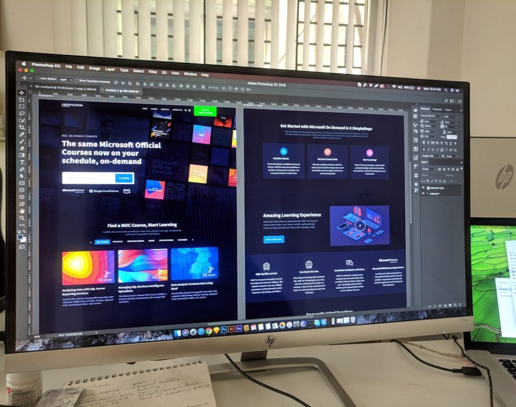 Photo website development